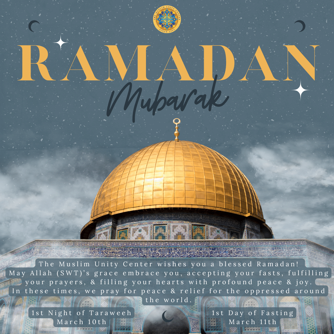 Join our ramadan 2024 events muslim unity center